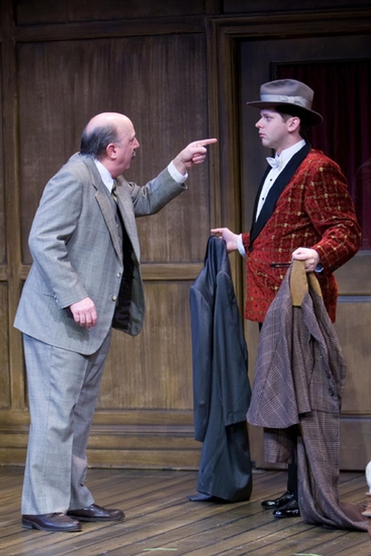 B. J. Love (Sir Watkin Bassett) and Joey Bybee (Bertram Wooster) at 